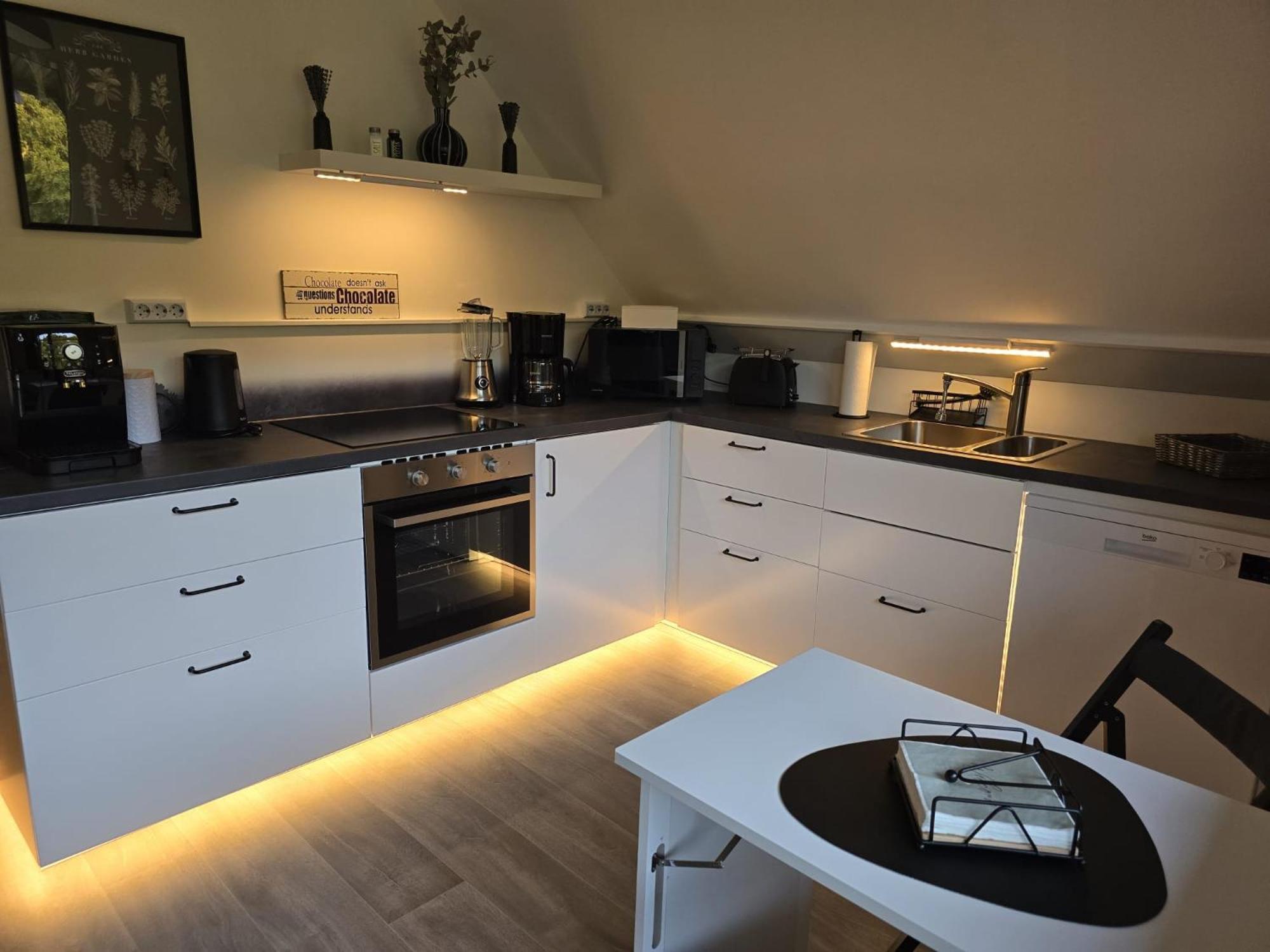 Ferienwohnung Morgensonne Moelln Bagian luar foto