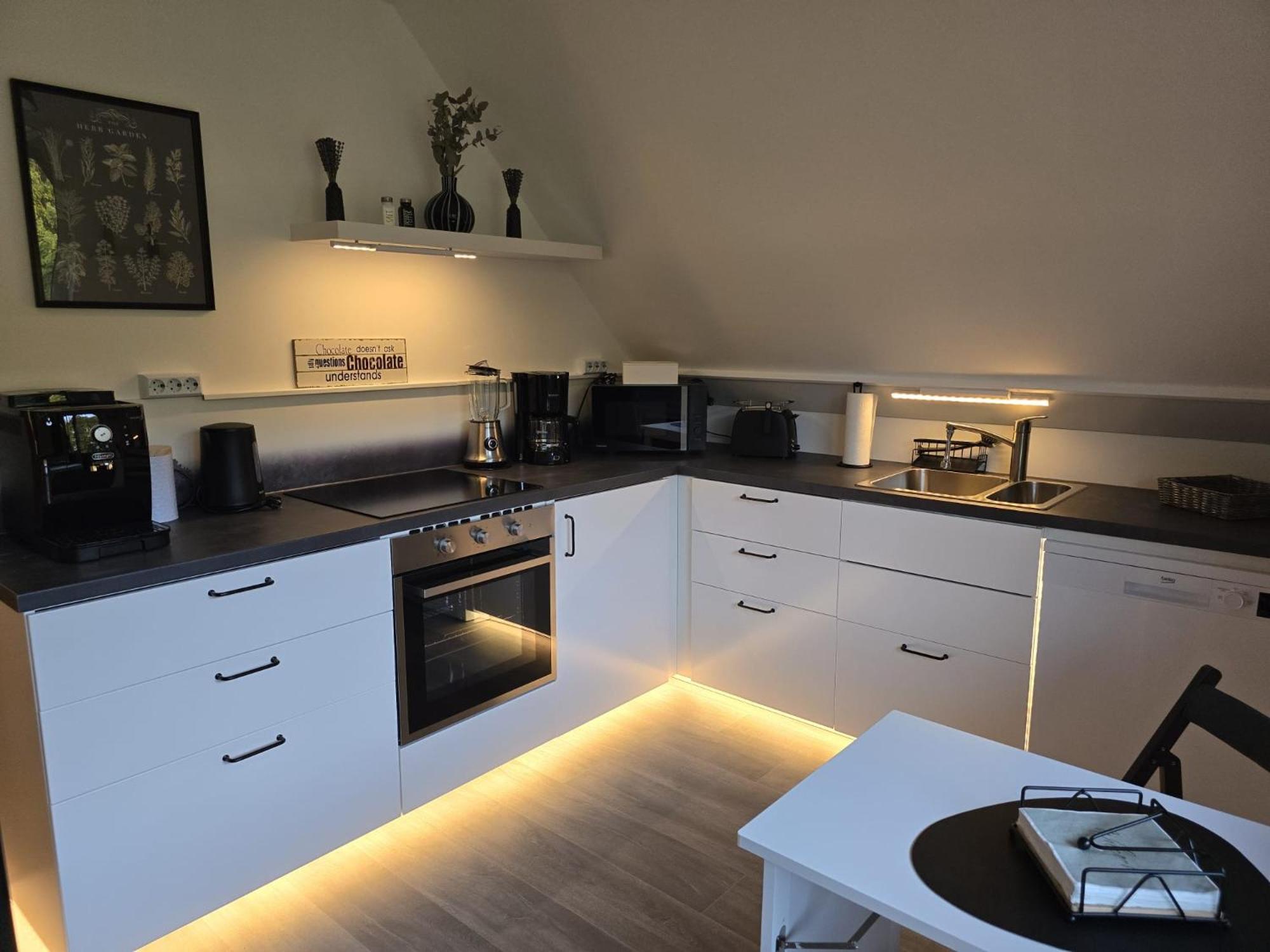 Ferienwohnung Morgensonne Moelln Bagian luar foto